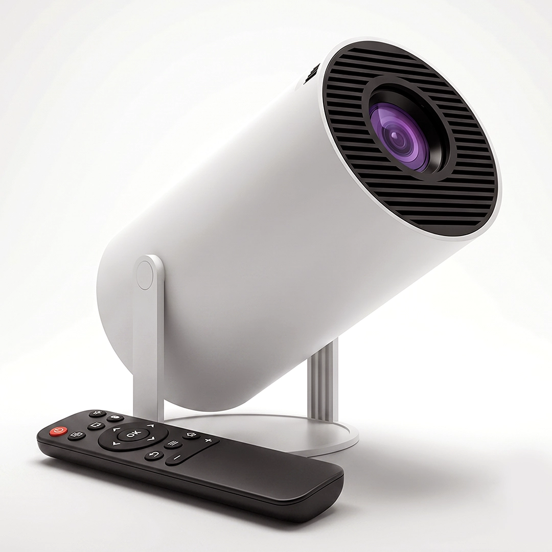 GD HY300 Portable Mini Projector – 4K Support & Android OS